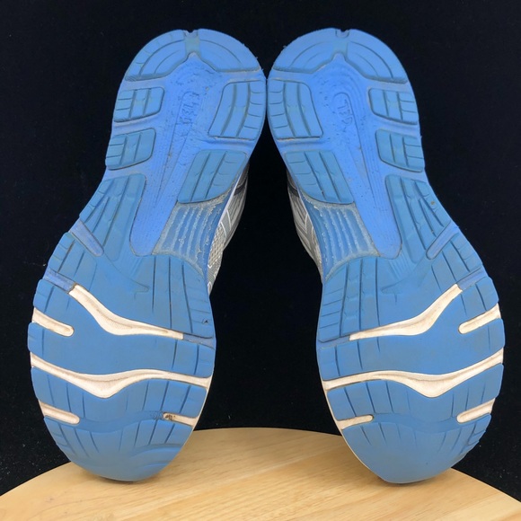 Asics Womens Gel Nimbus 21 1012A156 Gray Blue - Picture 9 of 9